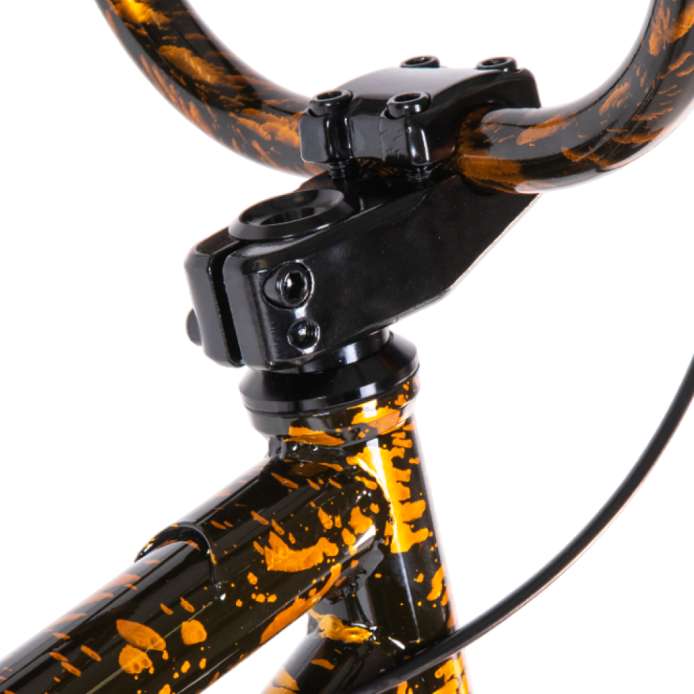 Велосипед BMX Tech Team Grasshopper 2024 20"х20,8" оранжево-черный 8