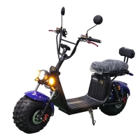 Электроскутер Citycoco GT X7 PRO Синий (2000W) Off Road